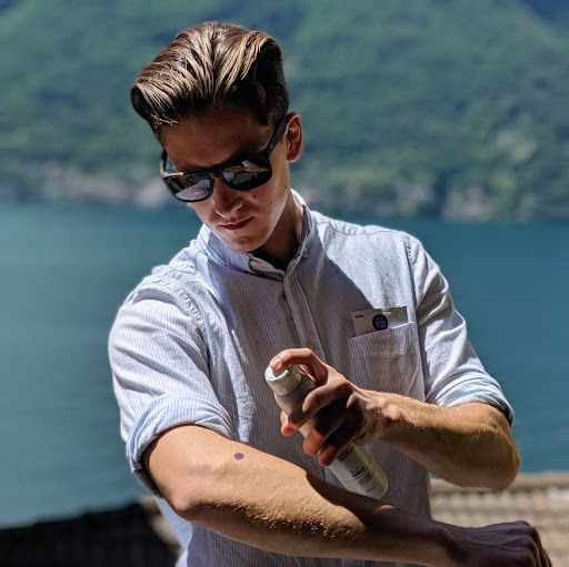 This was me, hard at work, building SPOTMYUV. Wait, why am I doing a software company now?