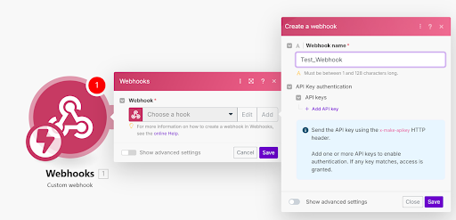 Naming a Make webhook.